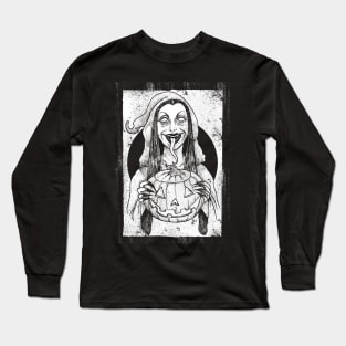 Season of the witch (white print) Long Sleeve T-Shirt